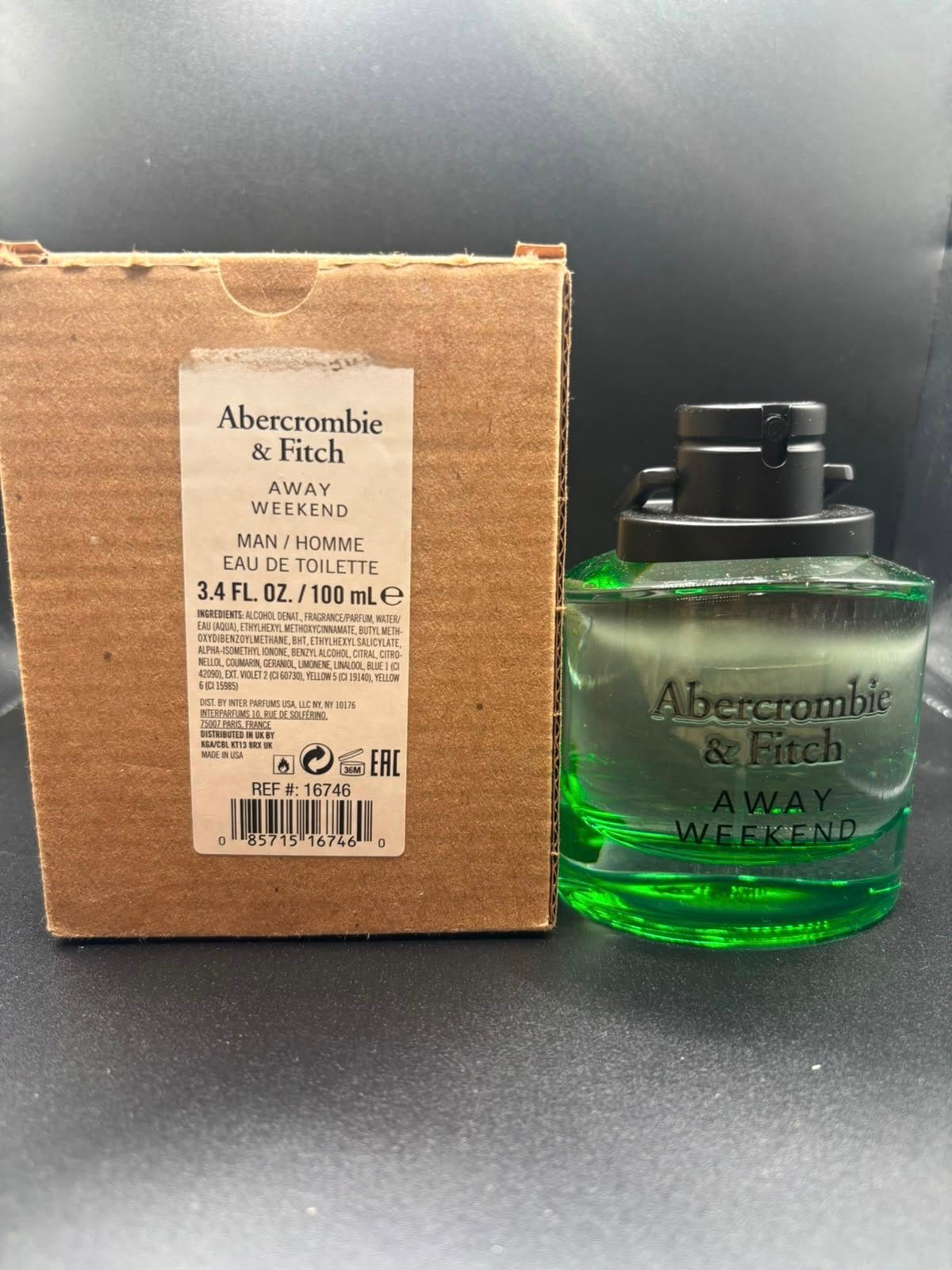 Abercrombie & Fitch Away Weekend Eau de Toilette 100 ml White Box