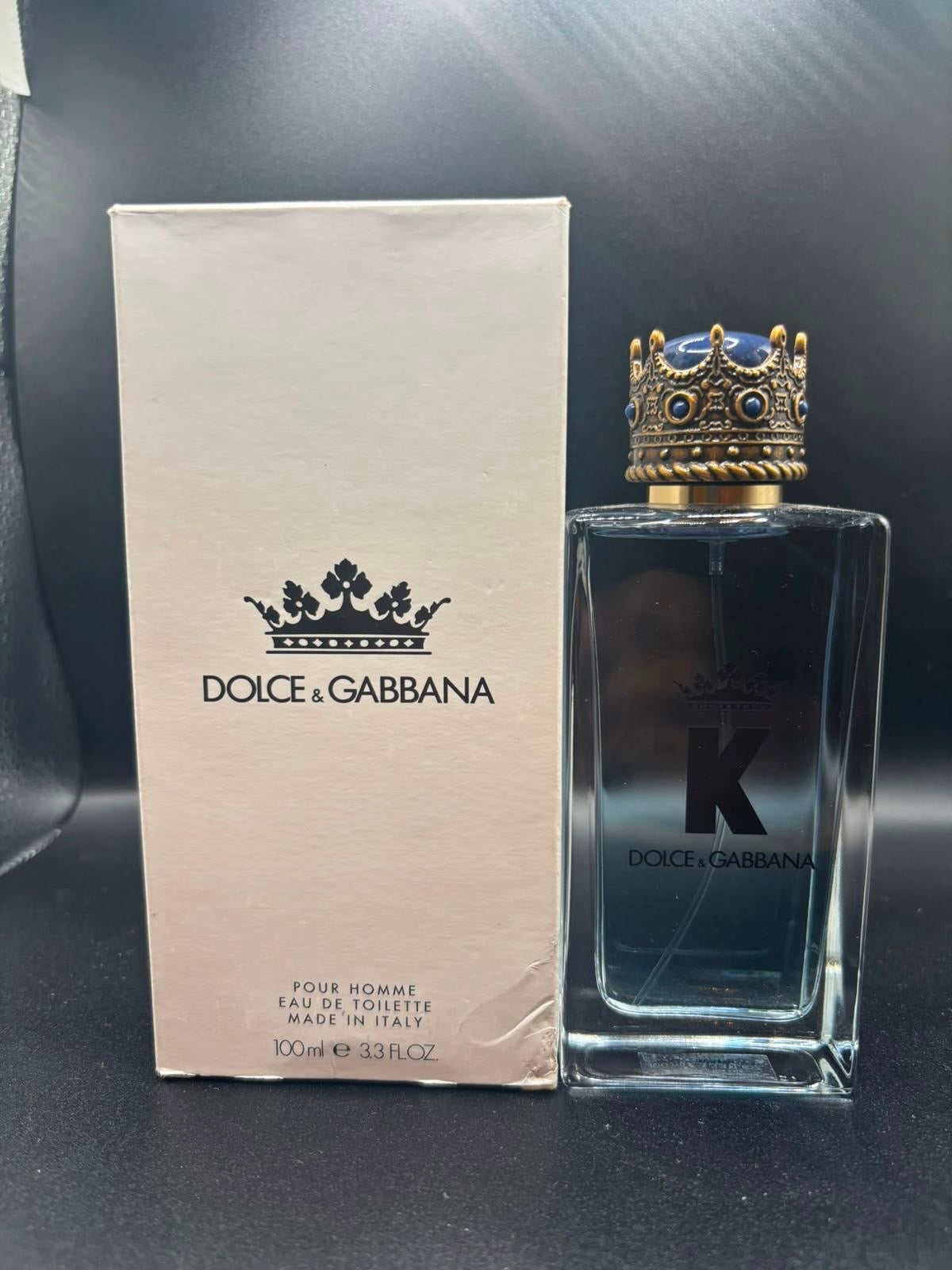 Dolce&gabbana king eau de toilette 100ml white box