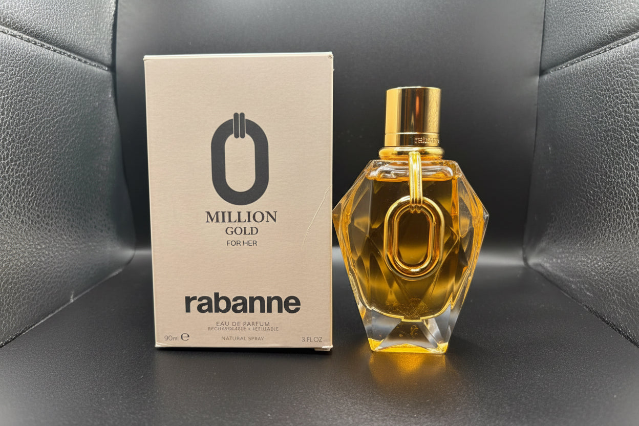 Paco Rabanne Lady Million Gold Eau de Parfum 90ml white box