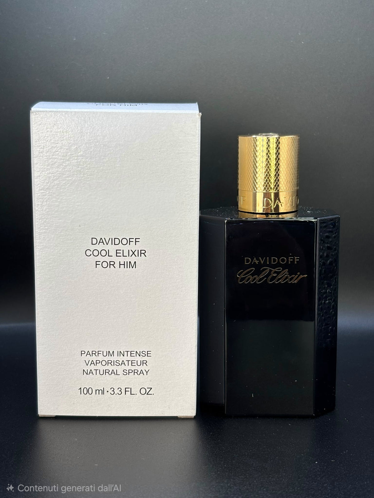 Davidoff Cool Elixir For Him Parfum Intense 100 ml White Box