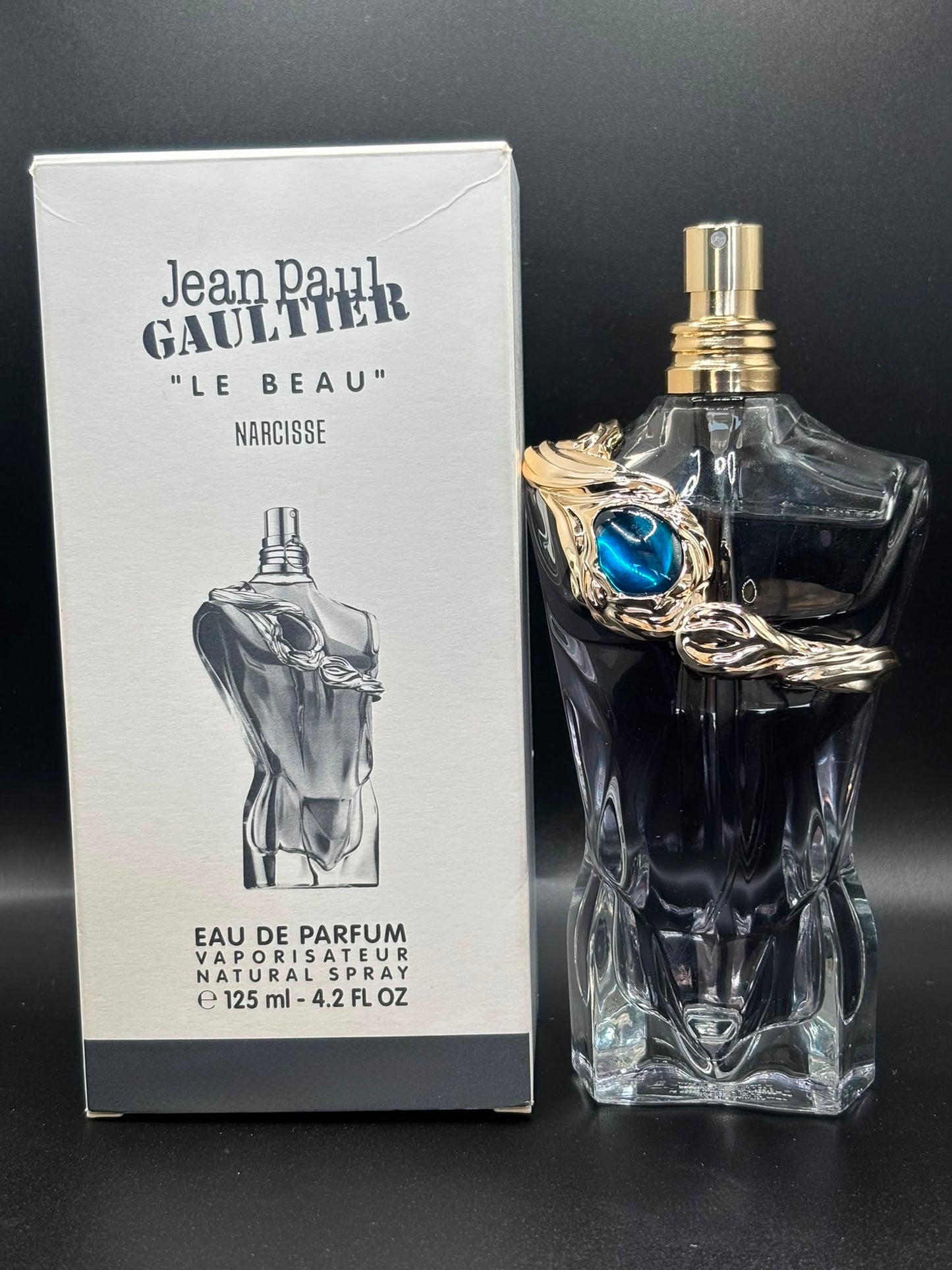 Jean Paul gaultier le bau narcisse eau de parfum 125ml white box