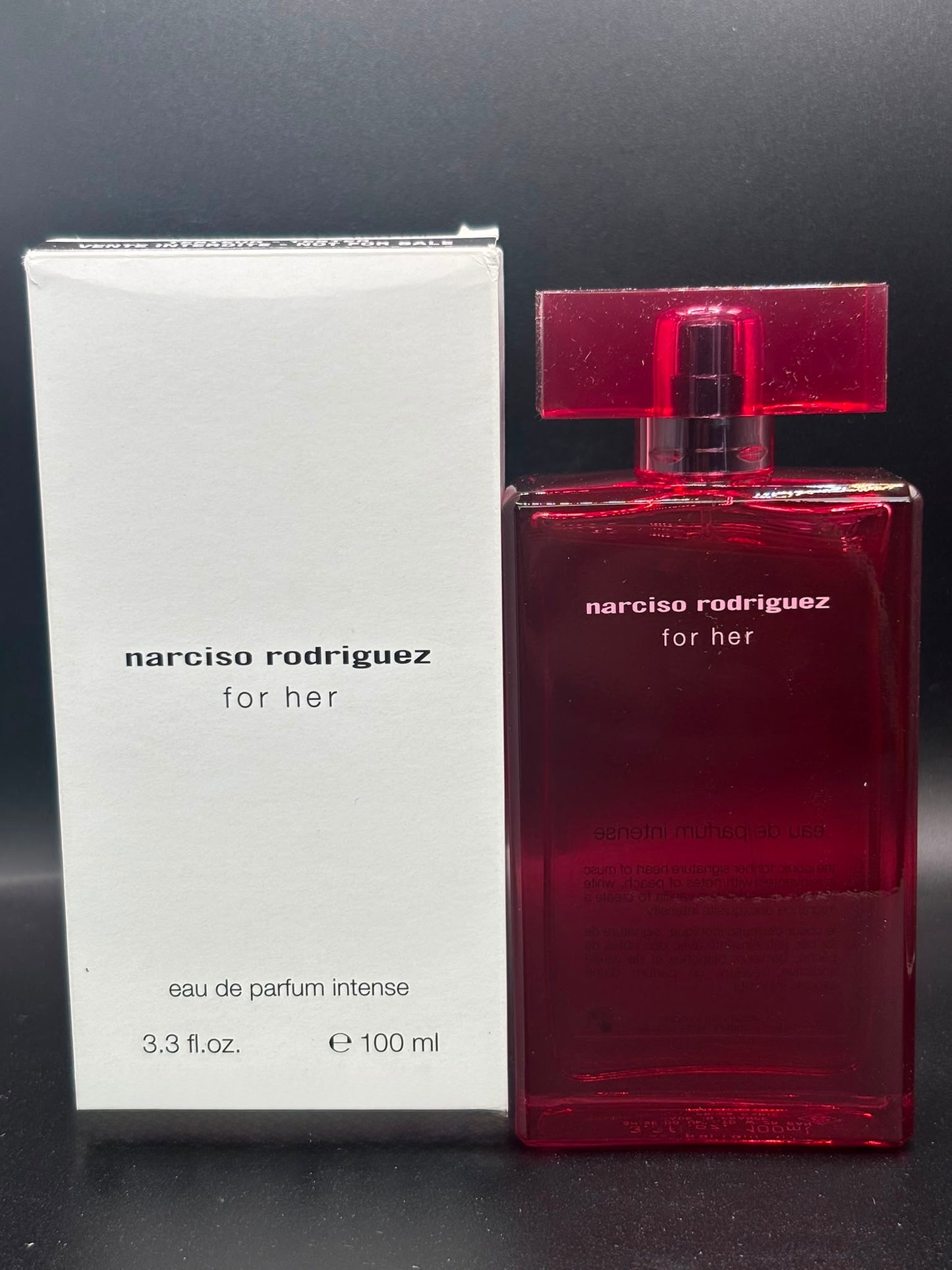 Narciso Rodriguez For Her Eau de Parfum Intense 100ml white box