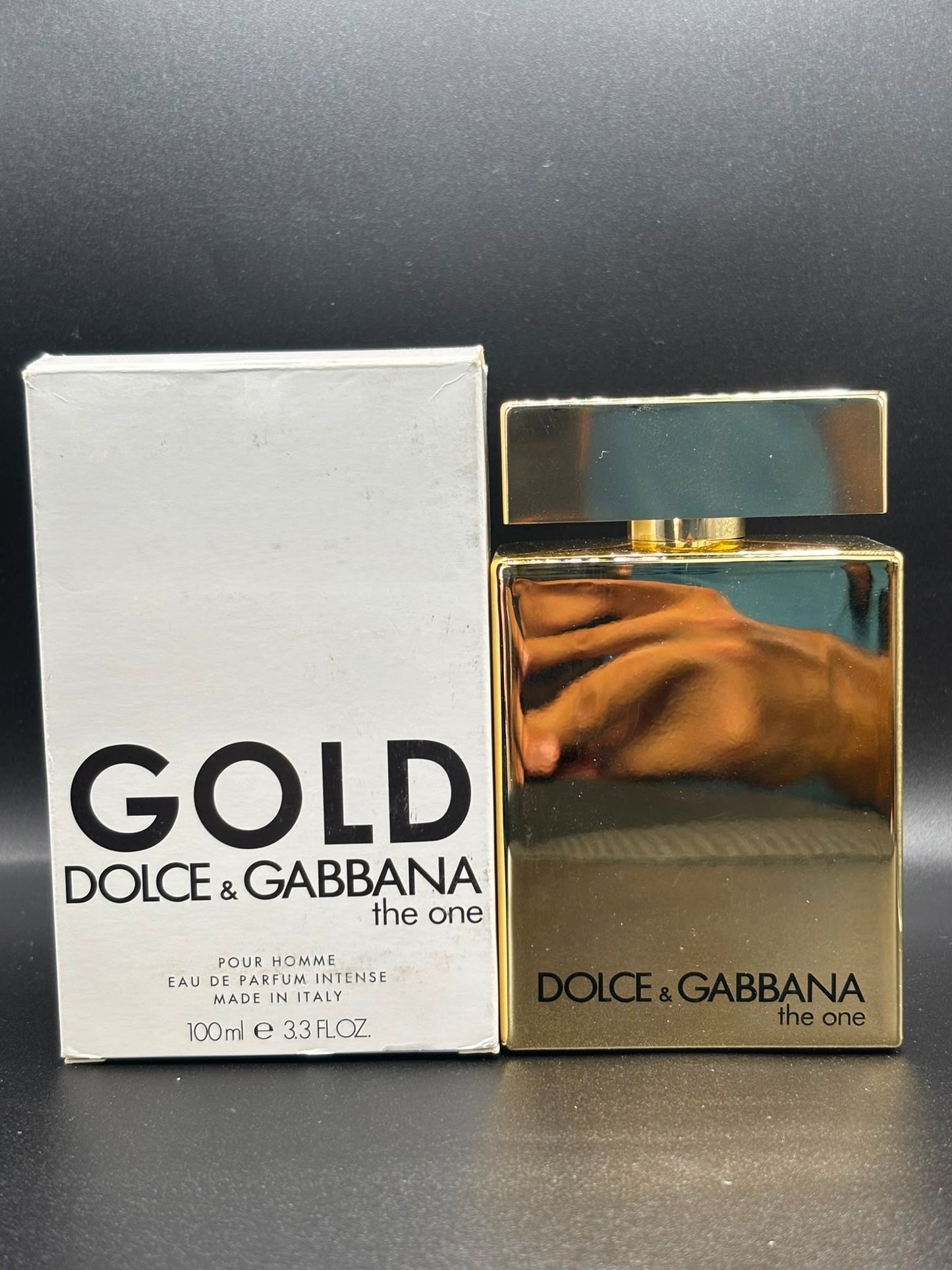 Dolce&gabbana the one gold eau de parfum intense 100ml white box