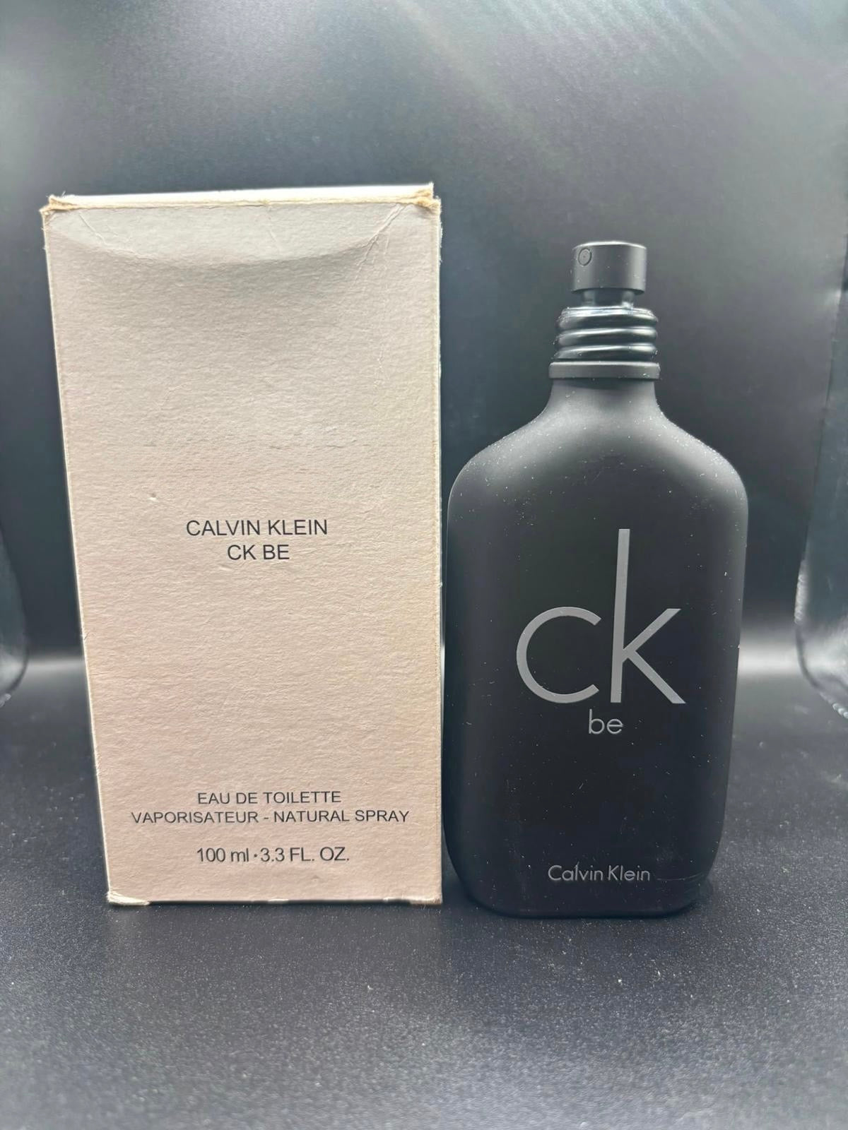 Ck be eau de toilette 100ml white box
