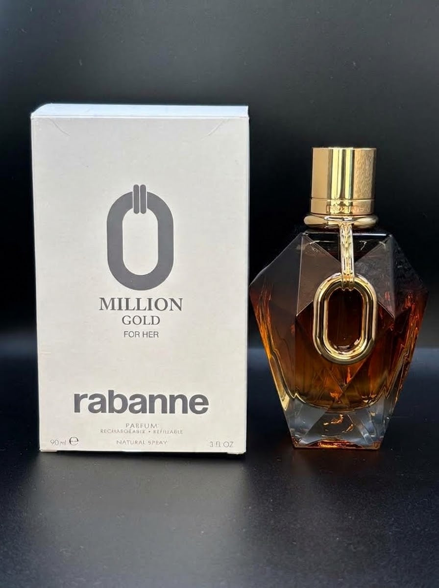 Rabanne Million Gold for Her Parfum 90ml white box